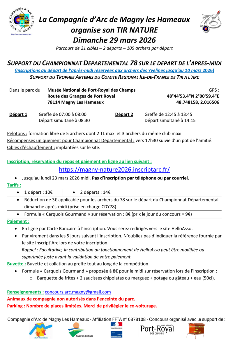 Parcours Nature - dimanche 29 mars 2026