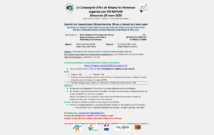 Parcours Nature - dimanche 29 mars 2026